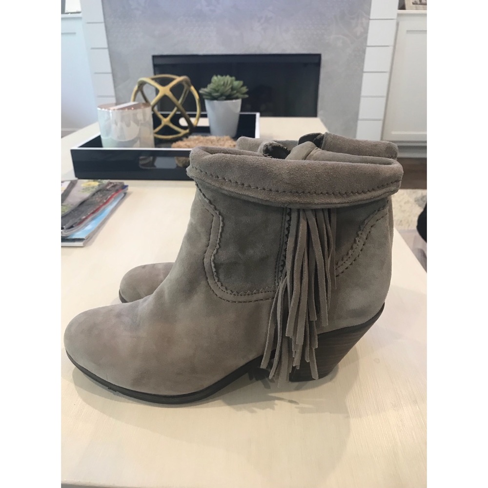 Sam Edelman booties with fringe